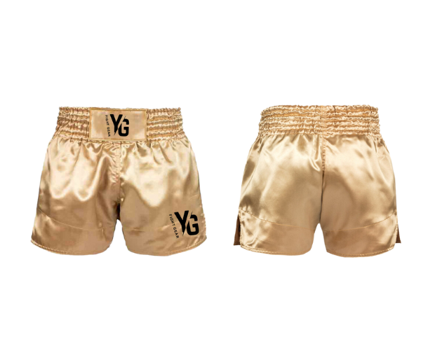 Your Gloves Kickboksshort - Goud