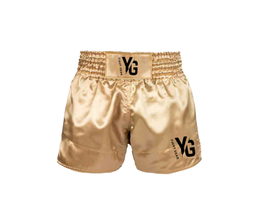 Your Gloves Kickboksshort - Goud