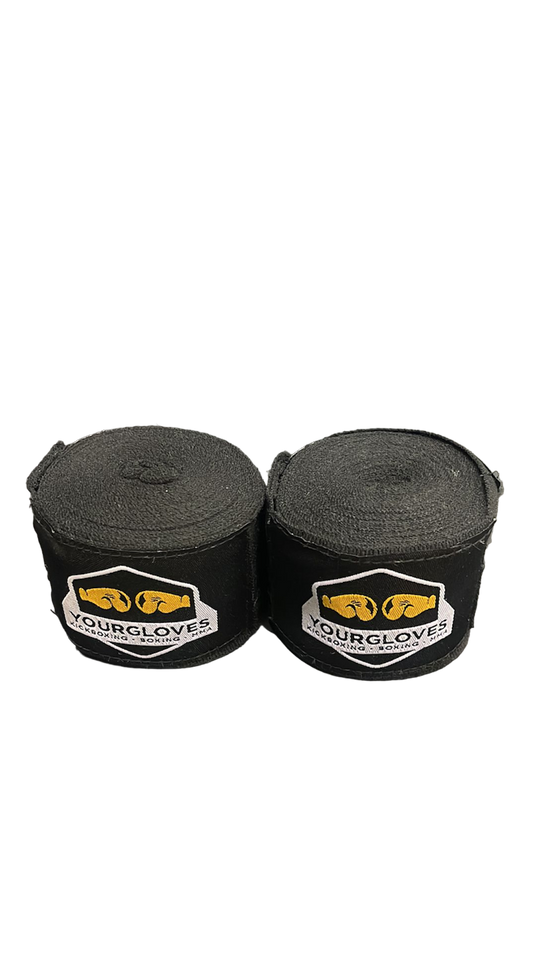 Your Gloves Boksbandage - Zwart
